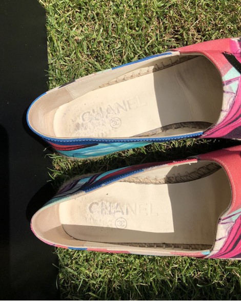 Espadrilky dámské Chanel barevné